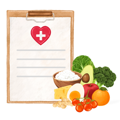 طراحی رژیم و برنامه غذایی تخصصی